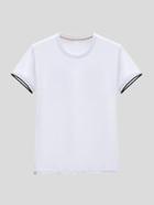 Romwe Men Ringer Tee