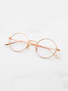 Romwe Clear Lens Round Glasses