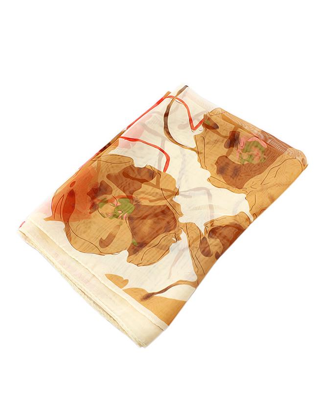 Romwe Coffee Summer Style Women Fashionable Scarf