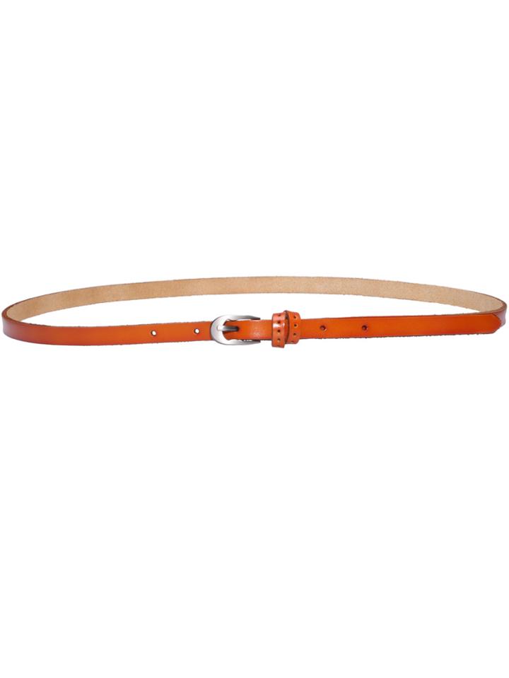 Romwe Orange Buckle Belt