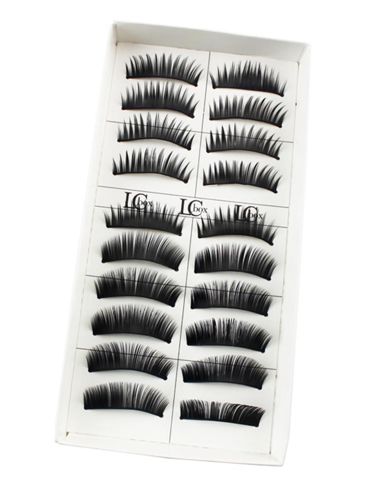 Romwe Thick False Eyelashes 10 Pair