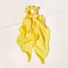 Romwe Plain Scrunchie Scarf