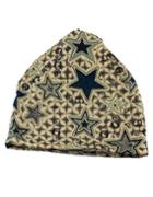 Romwe Green Cotton Stretch Colorful Printed Women Beanie Hat