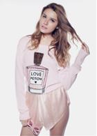 Romwe Perfume Sequined Pink Sweater