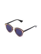 Romwe Double Frame Flat Lens Sunglasses