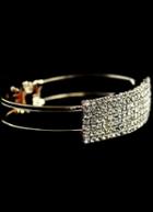 Romwe Fashion Gold Crystal Bracelet