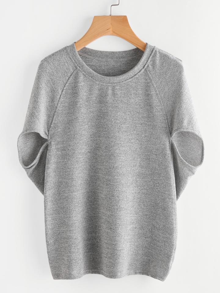 Romwe Dolman Sleeve Tee