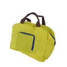 Romwe Pocket Front Zipper Handle Storage Bag
