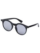 Romwe Grey Lenses Round Sunglasses