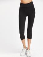 Romwe Active Cropped Gym Leggings