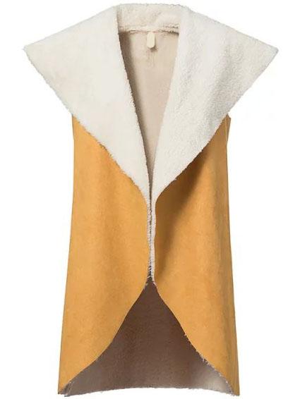 Romwe Shawl Collar Women Vest
