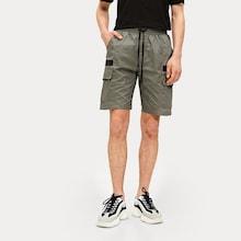 Romwe Guys Pocket Side Cargo Shorts