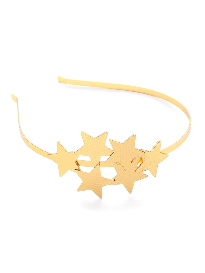 Romwe Multi Star Embellished Headband