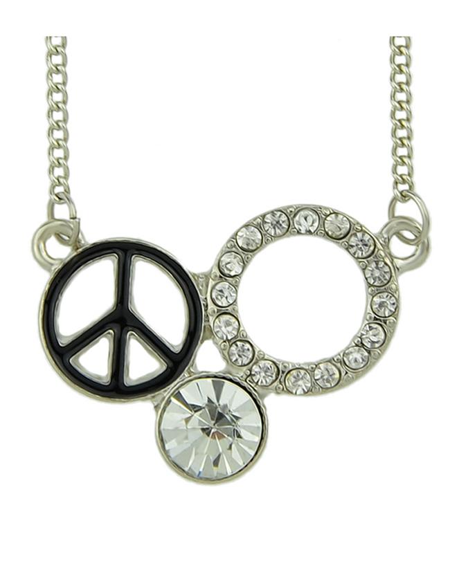 Romwe New Fashion Pretty Women Silver Plated Best Friend Pendant Necklace