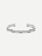 Romwe Silver Fashion Cuff Bracelet