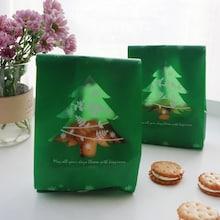 Romwe Christmas Tree Cookie Bag 50pcs