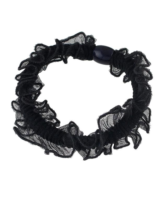 Romwe Black Color Elastic Hair Rope Scrunchie