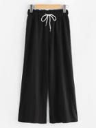 Romwe Elastic Wide Leg Pants
