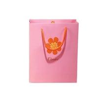 Romwe Flower Printed Small Paper Bag