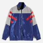 Romwe Guys Color-block Zipper Jacket
