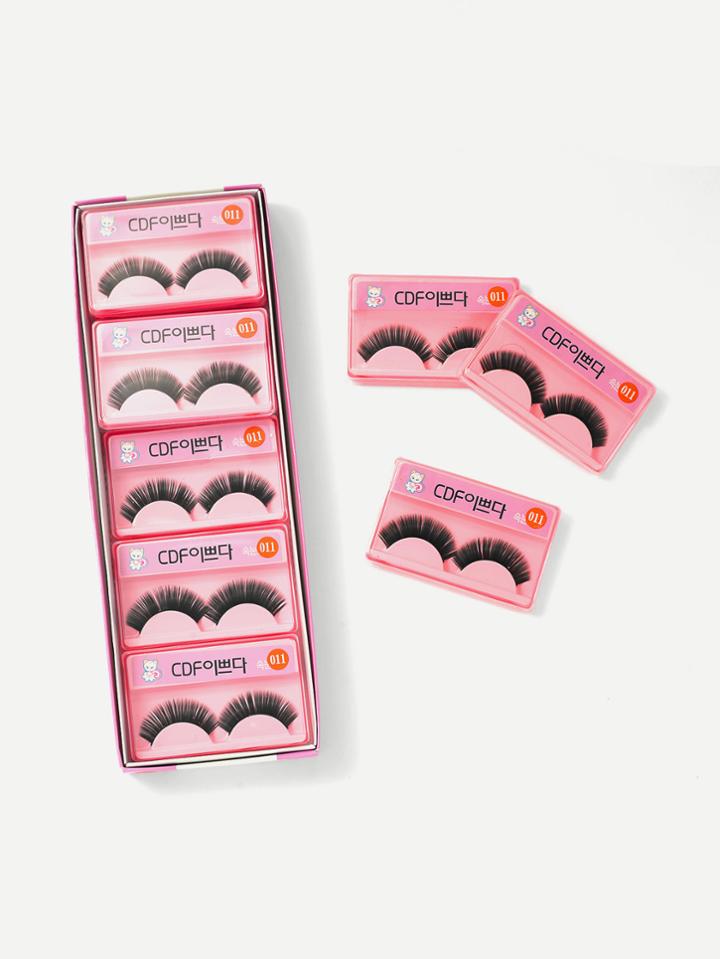 Romwe Manual Natural False Eyelash 10pairs