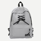 Romwe Lace Up Pocket Front Backpack