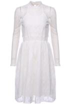 Romwe White Elegant Lace Dress