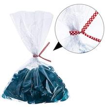 Romwe Dot Twist Tie 100pcs