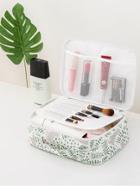Romwe Cat Print Washing Bag