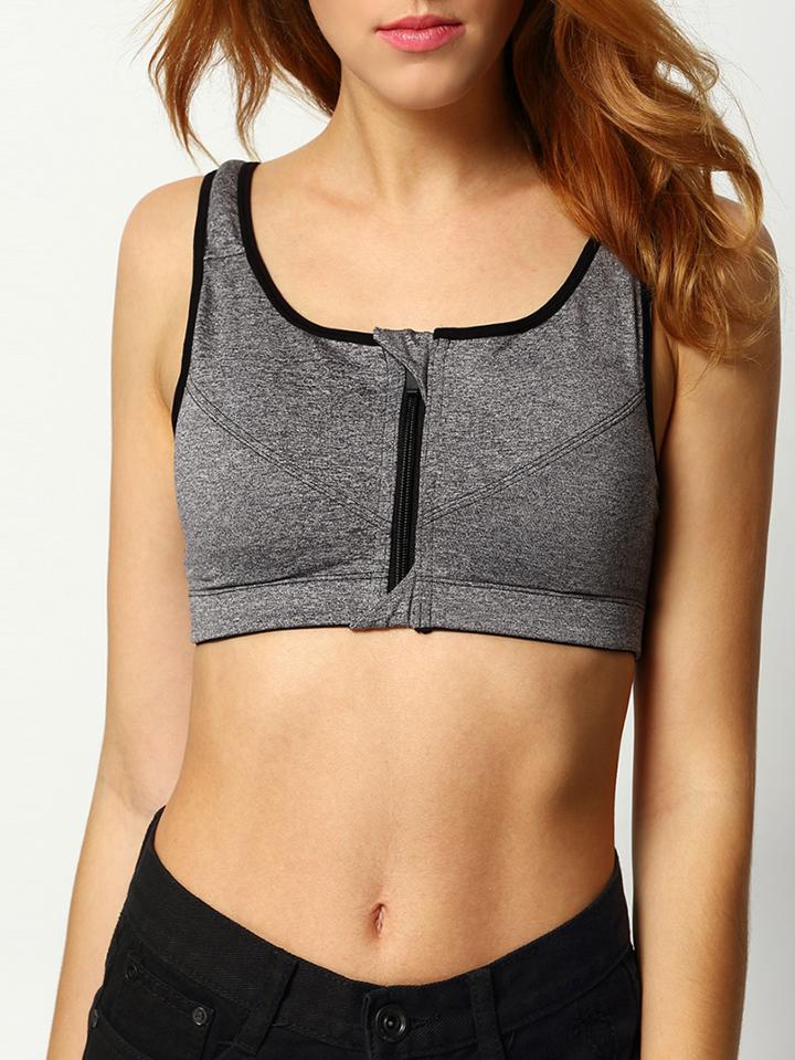 Romwe Cut Out Crop Tank Top