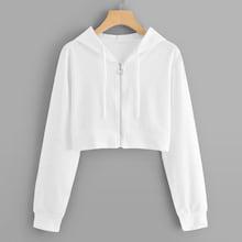 Romwe Zipper Up Crop Jacket