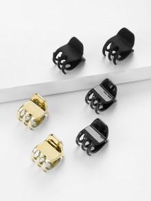 Romwe Cute Hair Clip 3pairs