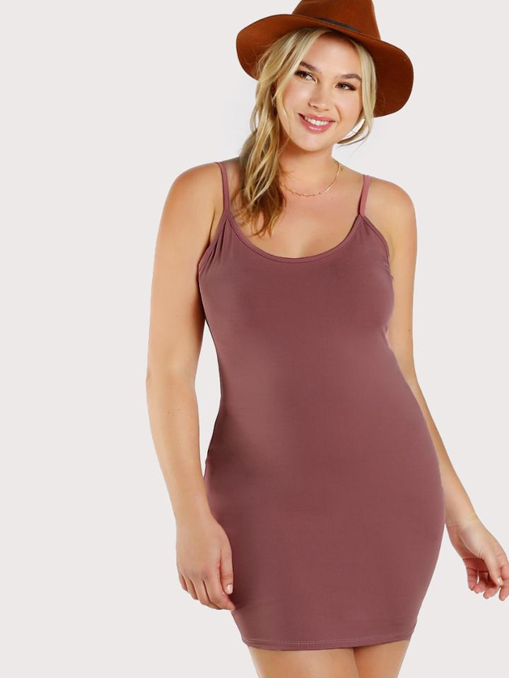 Romwe Spaghetti Strap Cami Dress