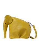Romwe Faux Leather Elephant Shoulder Bag