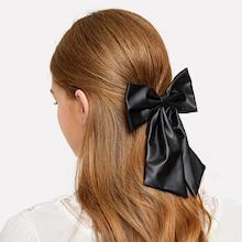 Romwe Plain Bow Decor Hair Tie