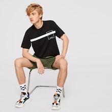 Romwe Guys Graphic Short Sleeve Tee