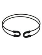 Romwe Black Adjustable Cuff Bracelet