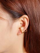 Romwe Metal Geometric Ear Cuff 1pc