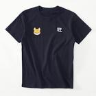 Romwe Guys Dog And Chinese Embroidery Tee