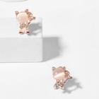 Romwe Cat Shaped Clip On Earrings