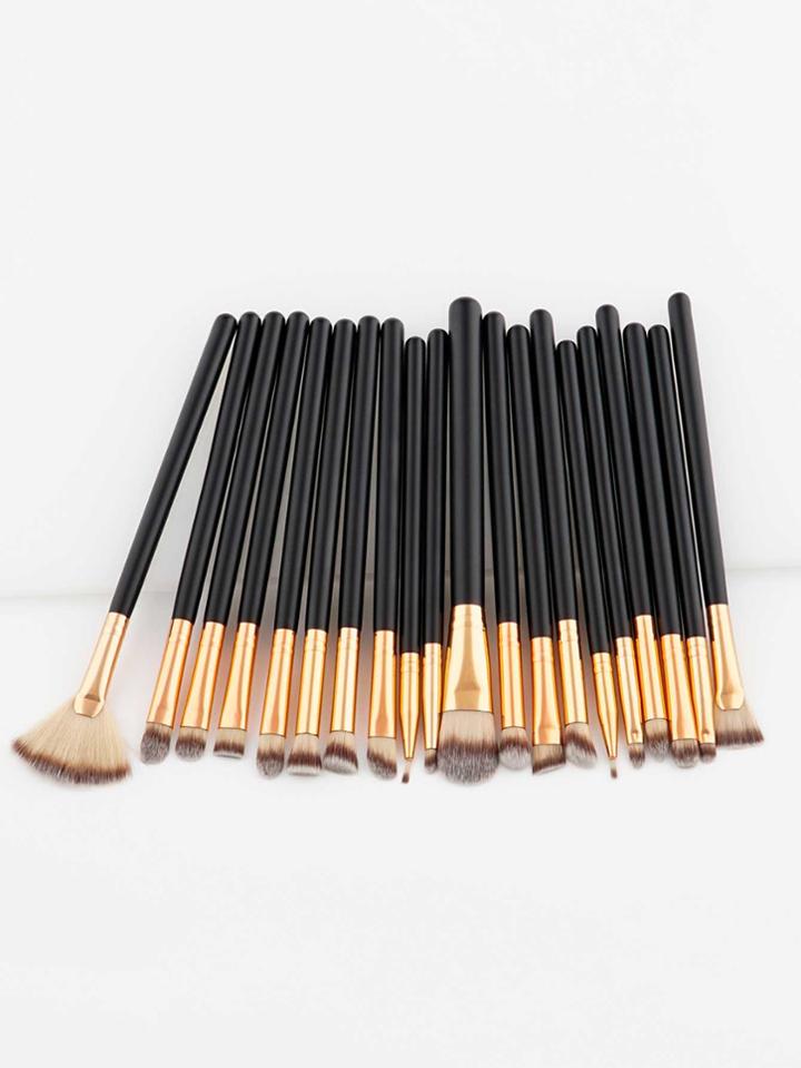 Romwe Professional Eye Brush Set 20pcs