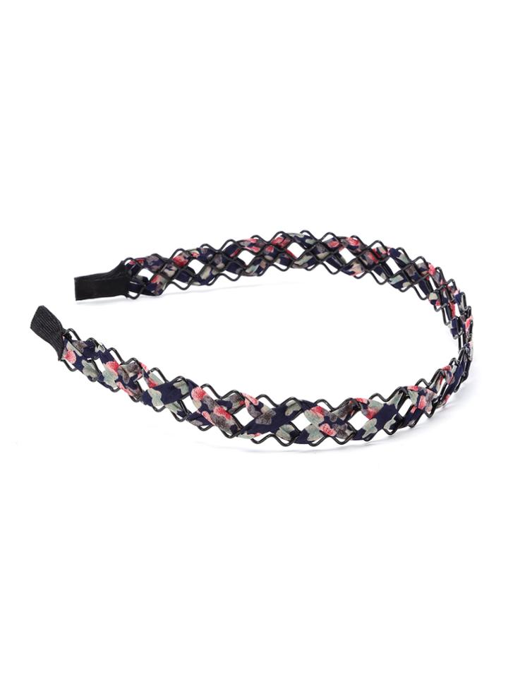 Romwe Calico Print Woven Headband