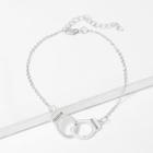 Romwe Handcuff Design Chain Anklet