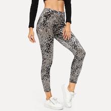 Romwe Leopard Print Leggings