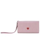 Romwe Pink Large Capacity Multi-use Casual Wallet