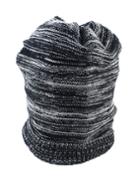 Romwe Fashion Winter Style Black Woolen Lady Knitted Beanie Hat