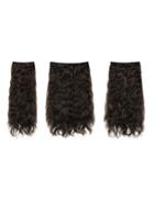 Romwe Dark Brown Clip In Curly Hair Extension 3pcs