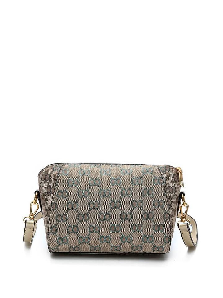 Romwe Quilted Pattern Shoulder Bag
