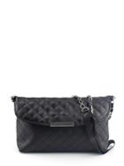 Romwe Quilted Flap Pu Shoulder Bag