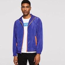 Romwe Men Pocket Patched Zipper Hoodie Jacket